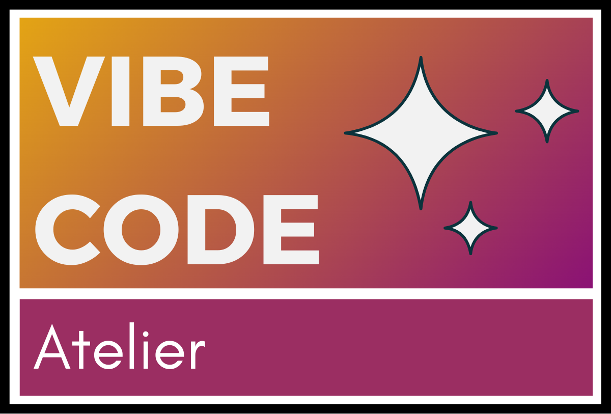 Vibe Code Atelier logo